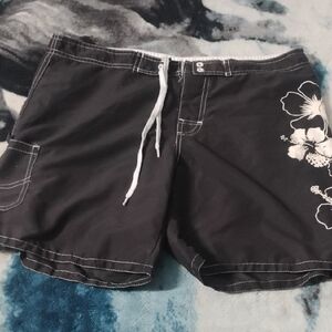 Raya Sun Black and White Swim Shorts